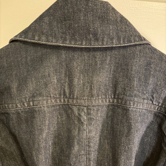Banana Republic Denim Jacket with Chunky Belt Small - Picture 8 of 12